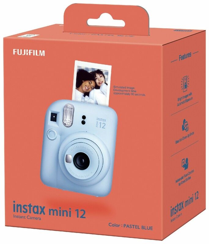 Фотокамера миттєвого друку INSTAX Mini 12 BLUE