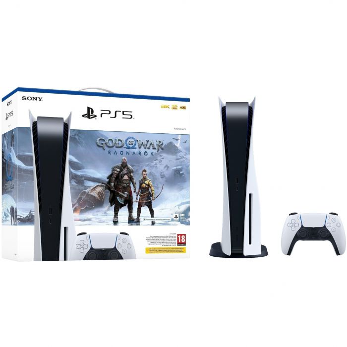 Ігрова консоль PlayStation 5 Ultra HD Blu-ray (God of War Ragnarok)