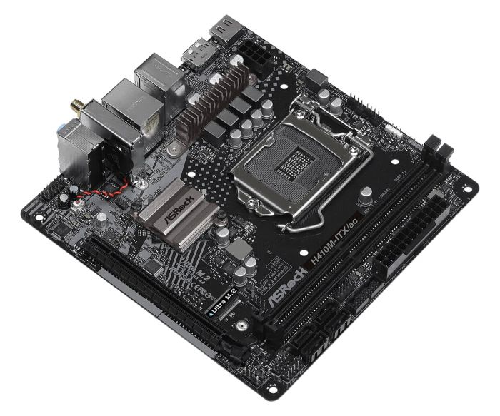 Материнська плата ASRock H410M-ITX/AC