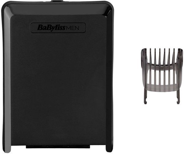 Машинка для стрижки волосся Babyliss, E976E, 2 насадки, футляр, чорний