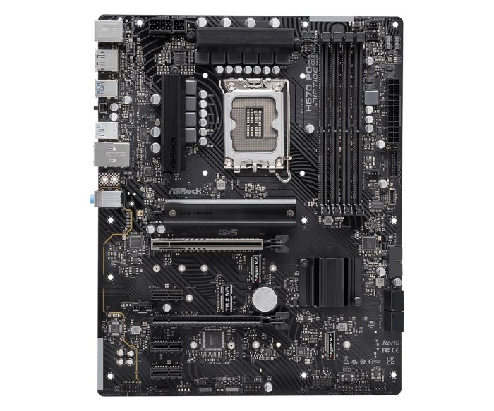 Материнська плата ASRock H670 PG RIPTIDE s1700 H670 4xDDR4 ATX