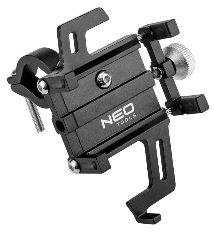 Тримач смартфона Neo Tools для велосипеда, алюмінієвий, діапазон 5.5-9.5см