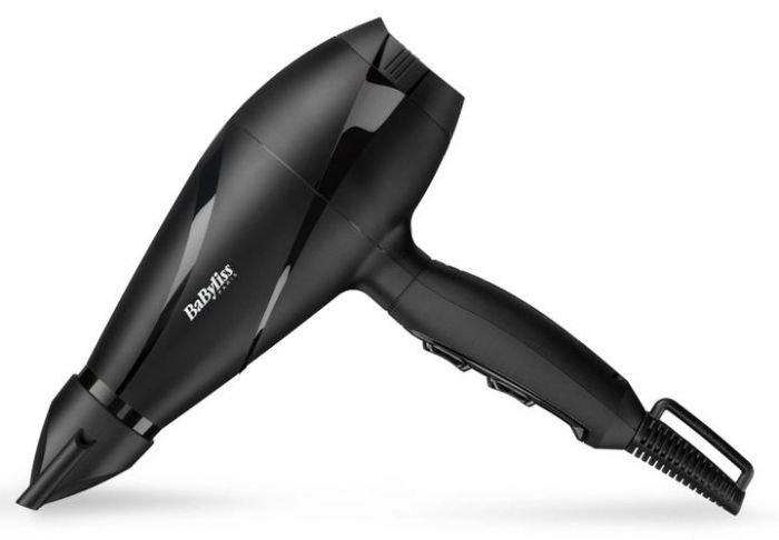 Фен Babyliss, 6613DE, 2200 Вт, 1 концентратор, дифузор, чорний