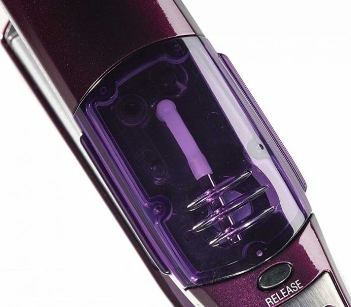 Щипці для волосся Babyliss ST395E, іонізація, з паром, фіолетовий