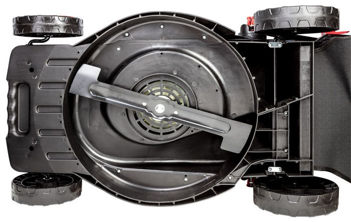 Газонокосарка GRAPHITE, 2000Вт, 43см, 45л, 20-70мм, 14кг