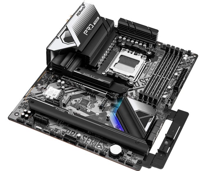 Материнська плата ASRock X670E_PRO_RS sAM5 X670 4xDDR5 M.2 HDMI DP ATX