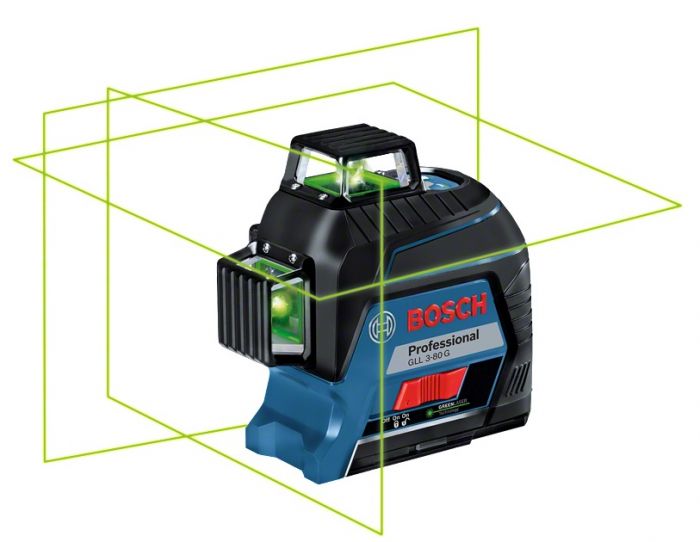 Нівелір лазерний Bosch GLL 3-80 G у кейсі