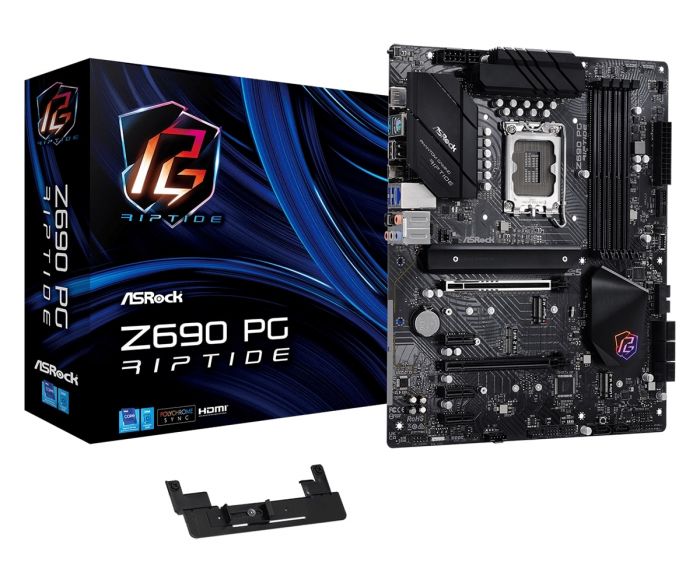 Материнська плата ASRock Z690 PG RIPTIDE s1700 Z690 4xDDR4 M.2 HDMI DP ATX