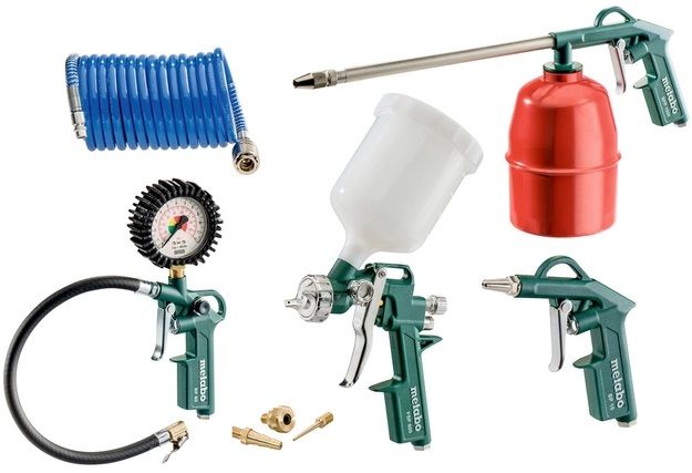 Набір пневматичних інструментів Metabo LPZ 7 Set