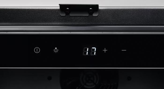 Холодильник Electrolux вбуд. для вина, 82x60х57, полок - 6, зон - 1, бут-52, ST, чорний+нерж