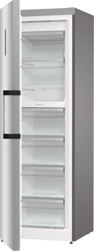 Морозильна камера Gorenje, Висота - 185см, Глибина-66 см,  280л, А++, NF, Дисплей, Інвертор, матов.нерж