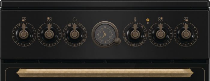 Плита Gorenje електрична склокерамічна, 70л, ExtraSteam, 50x60см, чорний