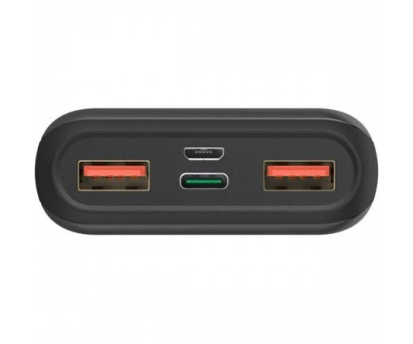 Акумулятор портативний літій-іонний Power Bank Hama PD 20HD 20000 mAh Grey
