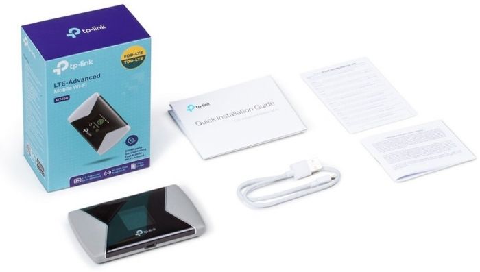 4G-Маршрутизатор TP-LINK M7450 N300 4G LTE 1xSim card Slot 1xMicroSD card bat. 3000 mAh color display