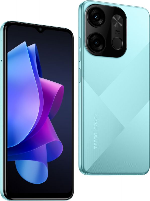 Смартфон TECNO Spark Go 2023 (BF7n) 3/64GB 2SIM Uyuni Blue