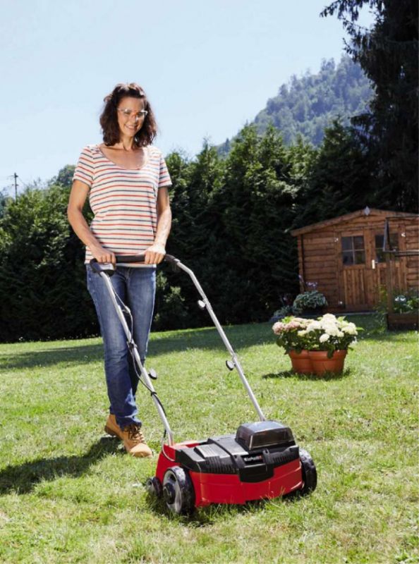 Аератор-скарифікатор акумуляторний Einhell GC-SC 36/31 Li, PXC 18В, 31см, 10.9кг, solo (без АКБ та ЗП)
