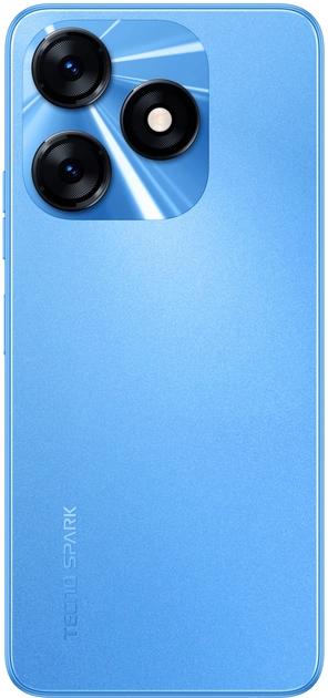 Смартфон TECNO Spark 10 (KI5q) 8/128Gb 2SIM Meta Blue