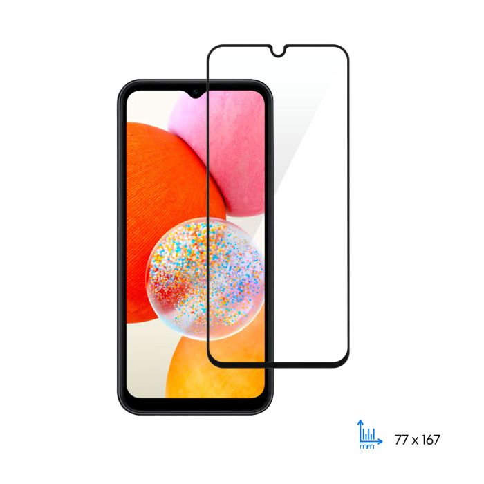 Захисне скло 2E для Samsung Galaxy A14(A145F),2.5D FCFG,(1 Pack),black border