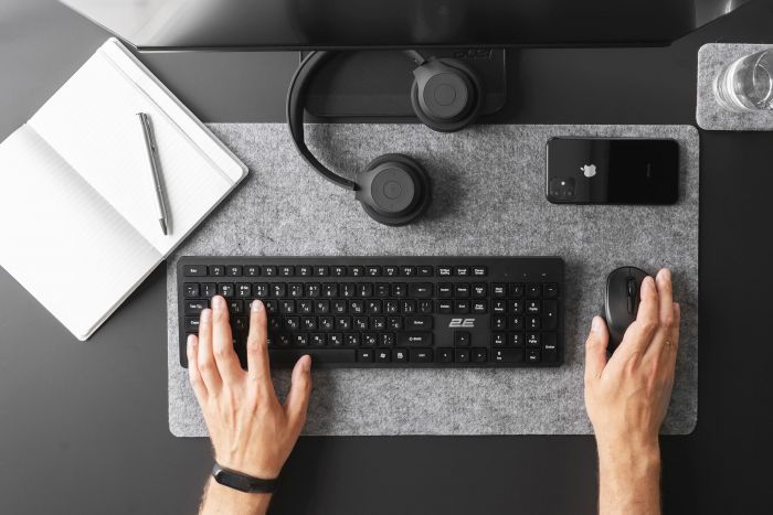 Клавіатура 2E KS260 WL Black