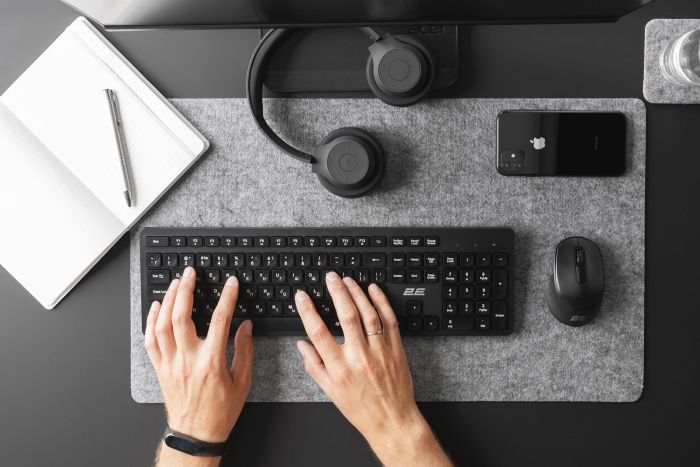Клавіатура 2E KS260 WL Black