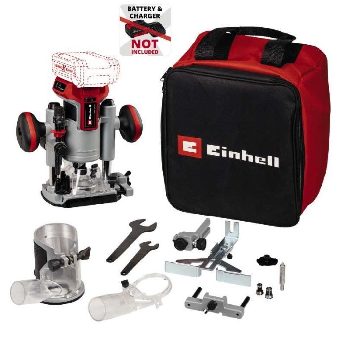 Фрезер Einhell TP-RO 18 Set Li BL - Solo акум., PXC, 18В, 6/8 мм, 10000-30000 об/хв, 1.34 кг (без АКБ і ЗП)