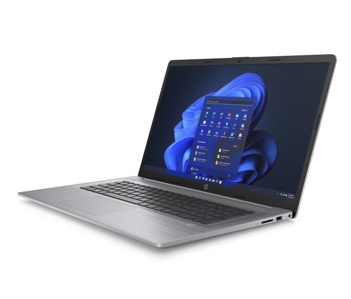 Ноутбук HP 470-G9 17.3" FHD IPS, Intel i7-1255U, 8GB, F512GB, UMA, Win11P, сріблястий