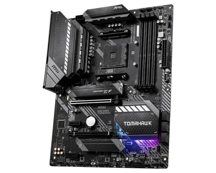 Материнcька плата MSI MAG B550 TOMAHAWK sAM4 B550 4xDDR4 HDMI DP ATX