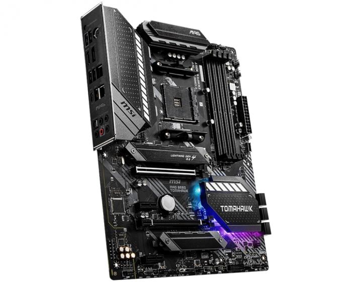 Материнcька плата MSI MAG B550 TOMAHAWK sAM4 B550 4xDDR4 HDMI DP ATX
