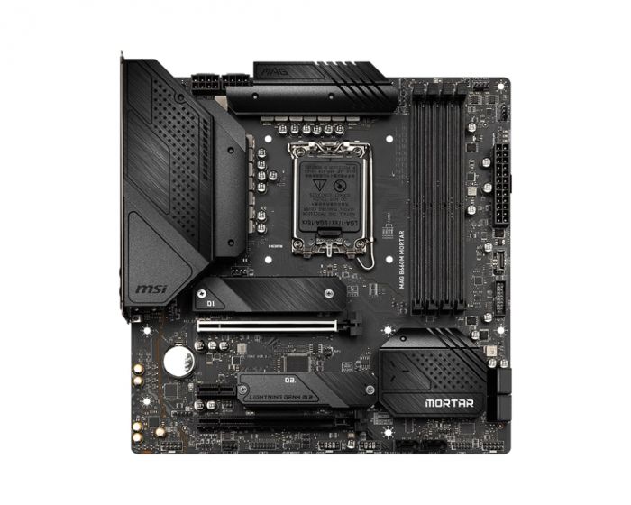 Материнcька плата MSI MAG B660M MORTAR DDR4 s1700 B660 4xDDR4 M.2 HDMI DP mATX