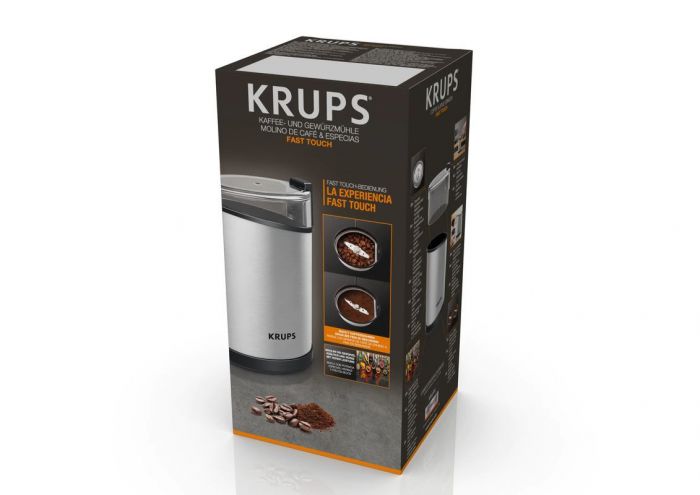 Кавомолка Krups GX204D10, 85г, метал