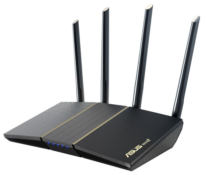 Маршрутизатор ASUS RT-AX57 AX3000 4xGE LAN 1xGE WAN WPA3 MU-MIMO OFDMA MESH