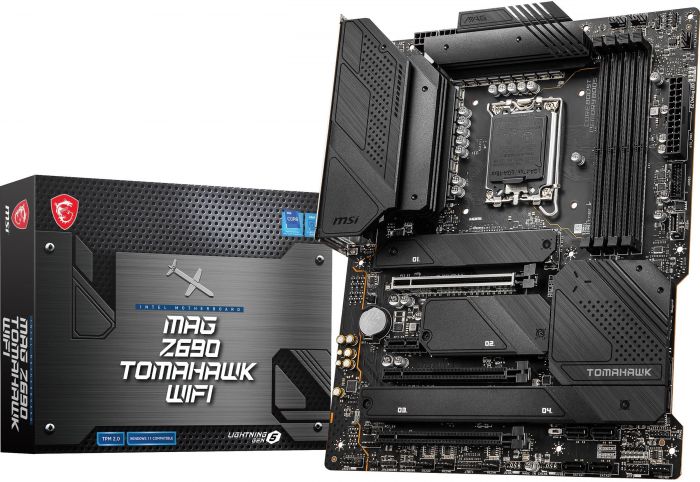 Материнcька плата MSI MAG Z690 TOMAHAWK WIFI s1700 Z690 4xDDR5 M.2 HDMI DP WiFi BT ATX