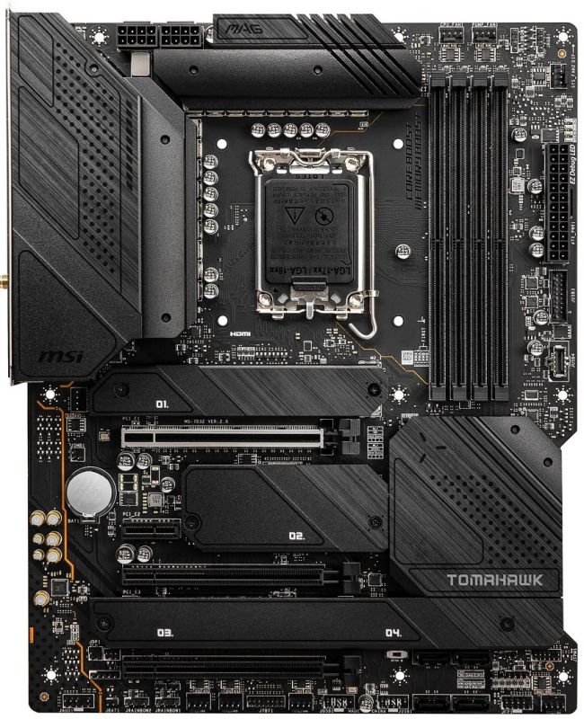 Материнcька плата MSI MAG Z690 TOMAHAWK WIFI s1700 Z690 4xDDR5 M.2 HDMI DP WiFi BT ATX