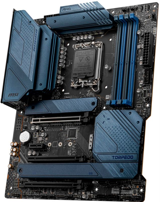 Материнcька плата MSI MAG Z690 TORPEDO s1700 Z690 4xDDR5 M.2 HDMI DP ATX