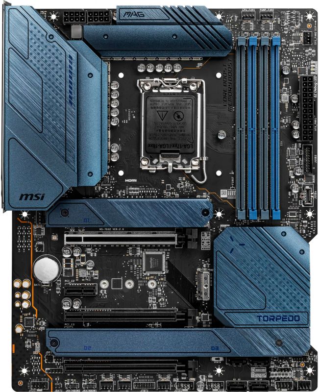 Материнcька плата MSI MAG Z690 TORPEDO s1700 Z690 4xDDR5 M.2 HDMI DP ATX