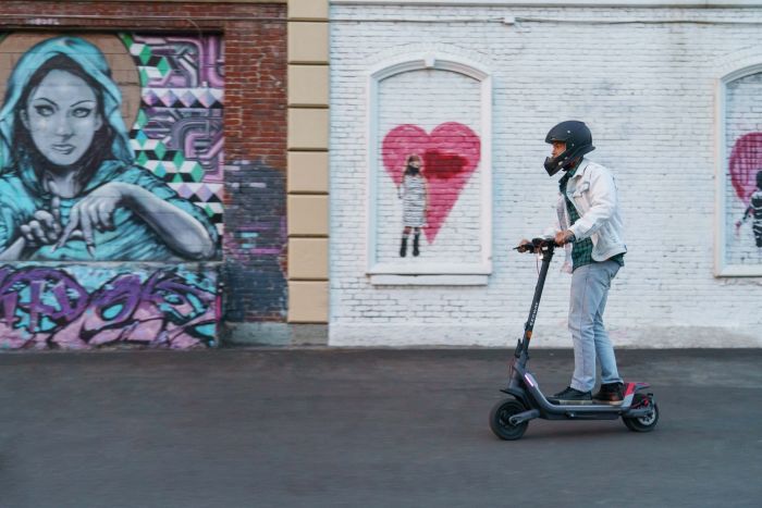 Електросамокат Segway-Ninebot P100SE, чорний