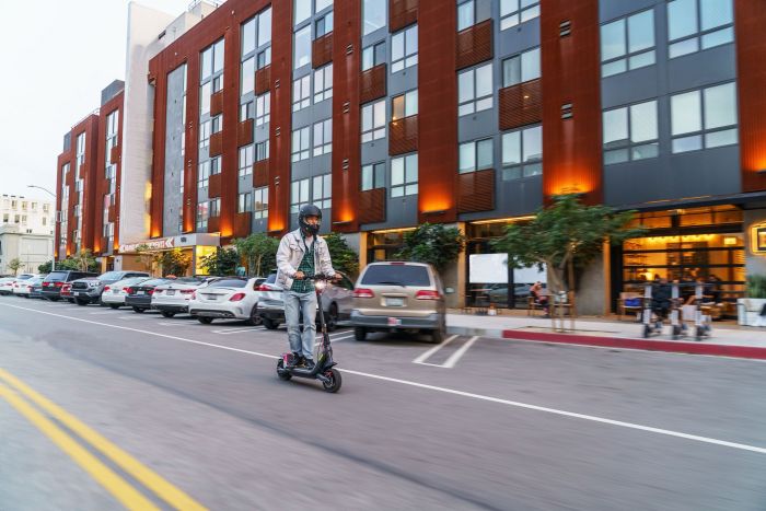 Електросамокат Segway-Ninebot P100SE, чорний