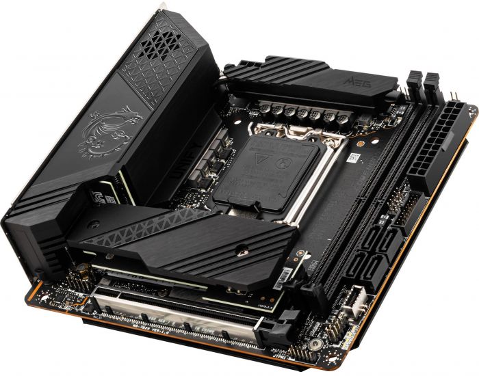 Материнcька плата MSI MEG Z690I UNIFY s1700 Z690 2xDDR5 M.2 HDMI DP WiFi BT mITX