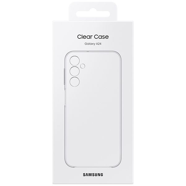 Чохол Samsung Clear Case для смартфона Galaxy A24 (A245) Transparent