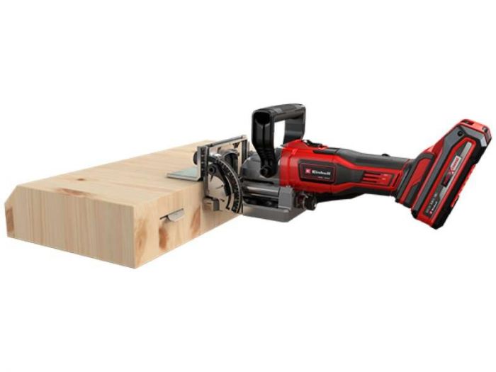 Фрезер ламельний Einhell TE-BJ 18 Li - Solo акум., PXC, 18В, 20 мм, диск 100х22х3.8 мм, 2.18 кг (без АКБ і ЗП)