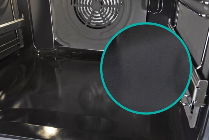 Плита Gorenje комбінована, 70л, 50x60см, дисплей, програматор IconLed, емальовані реш, білий