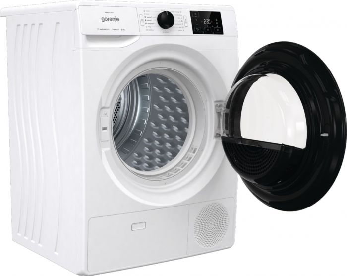 Сушильна машина Gorenje тепловий насос, 8кг, A+++, 60см, дисплей, білий