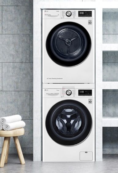 Комплект для вертикального монтажу сушильної машини LG