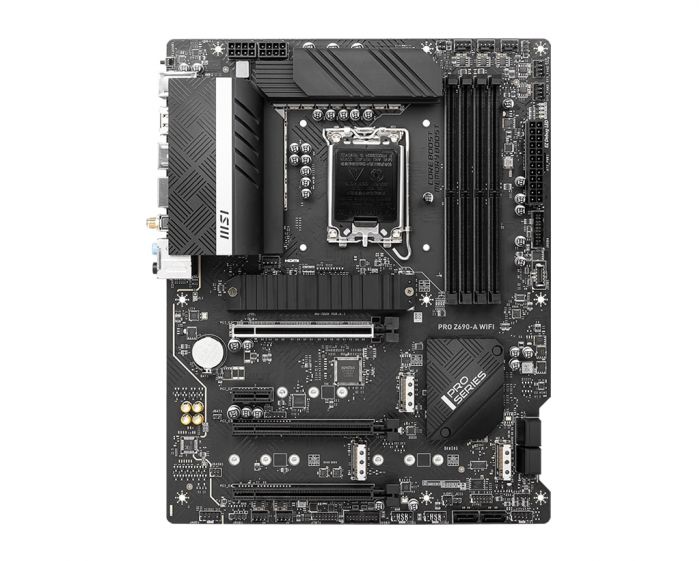 Материнcька плата MSI PRO Z690-A WIFI s1700 Z690 4xDDR5 M.2 HDMI DP WiFi BT ATX