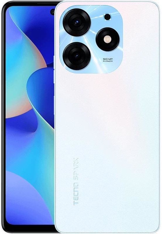 Смартфон TECNO Spark 10 Pro (KI7) 6.78" 8/256GB, 2SIM, 5000mAh, Pearl White