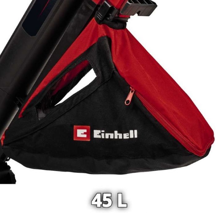 Пилосос садовий акум Einhell VENTURRO 36/240, 36В, PXC, 8000-15000 об/хв, 740 м3/год, 240 км/год, 45 л, 3.55 кг (без АКБ і ЗП)