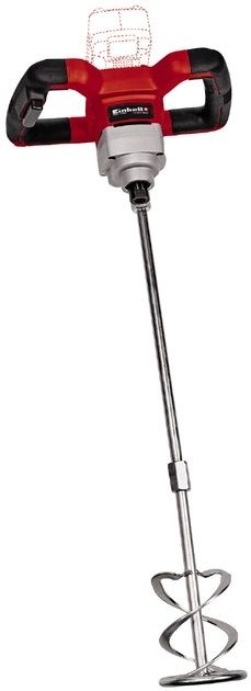 Міксер будівельний акум Einhell TE-MX 18 Li - Solo, 18В, PXC, М14, 0-620 об/хв, 1.9 кг (без АКБ і ЗП)