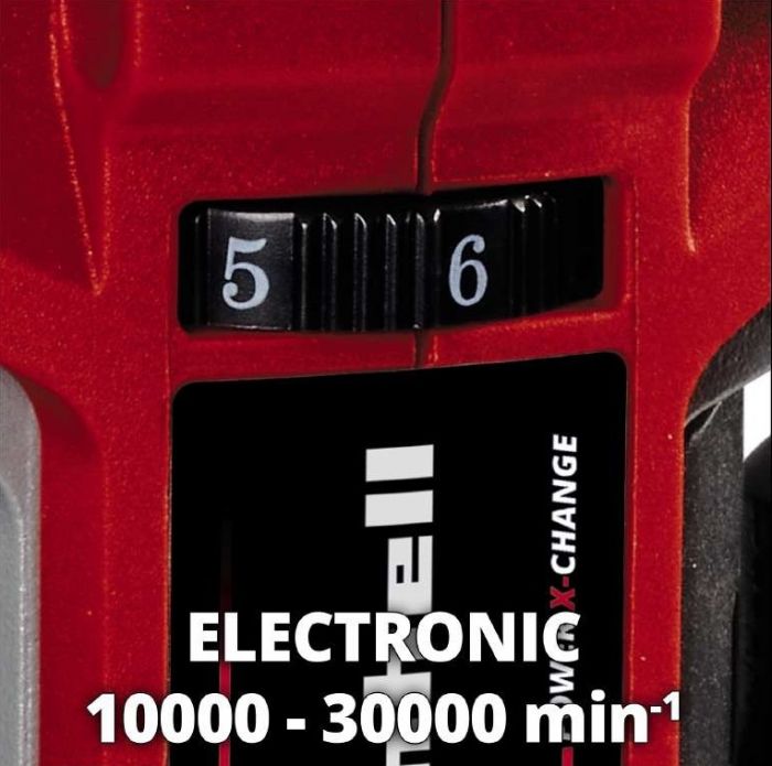 Фрезер Einhell TP-RO 18 Set Li BL - Solo акум., PXC, 18В, 6/8 мм, 10000-30000 об/хв, 1.34 кг (без АКБ і ЗП)