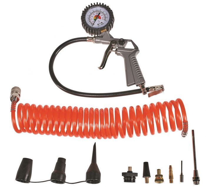 Компресор повітряний Einhell TC-AC 190/6/8 OF Set, безолійнийй, 1200Вт, 6 л, 190л/хв, 7бар, 9.2кг