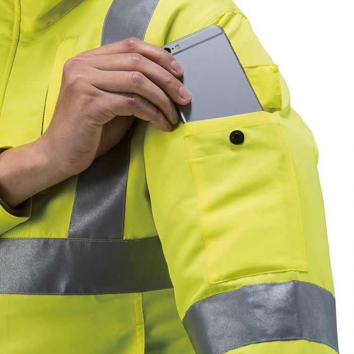 Куртка робоча Makita DCJ 200 ZL з підігрівом, акумуляторна, 14,4В/18В LXT, р. L